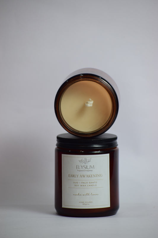 Early Awakening Amber Jar